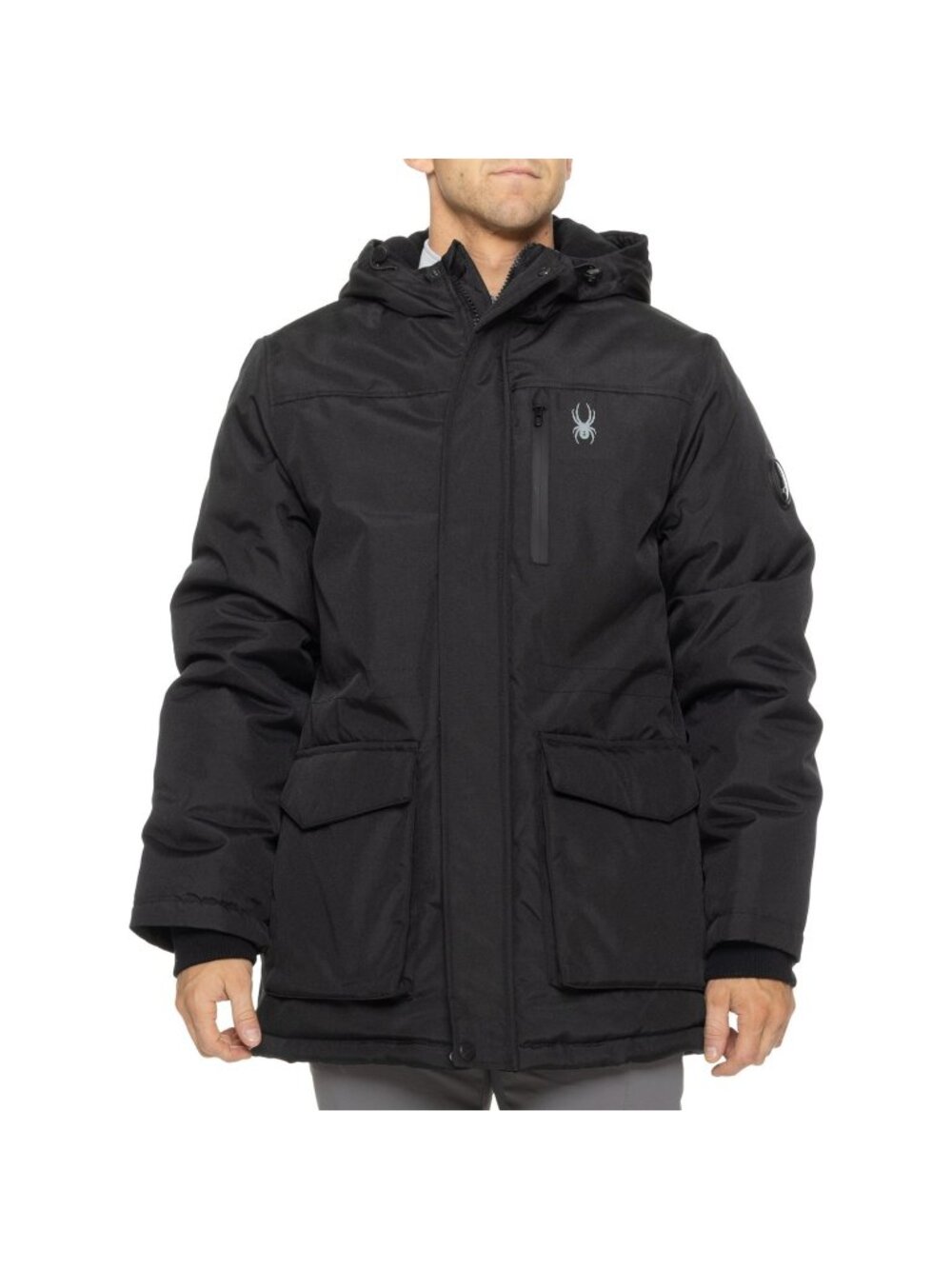SPYDER Polar Mens Fleece-Lined Winter Ski/Snow Parka/Jacket/Coat $300 NEW